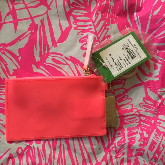 LOWEST 🌸 Tiki Pink Seahorse Jelly Coin Purse 🐚 - Picture 5 of 6